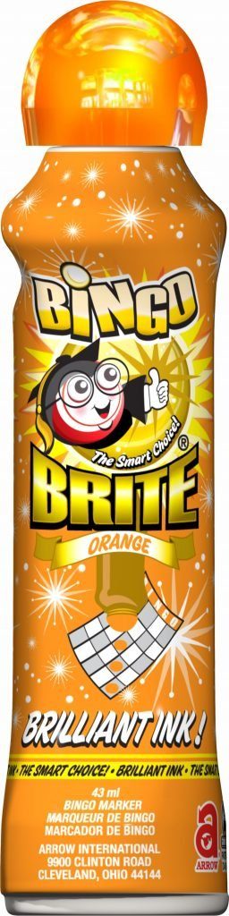 AIMDBBO - MINI DAUBER - BINGO BRITE ORANGE (DOZ)